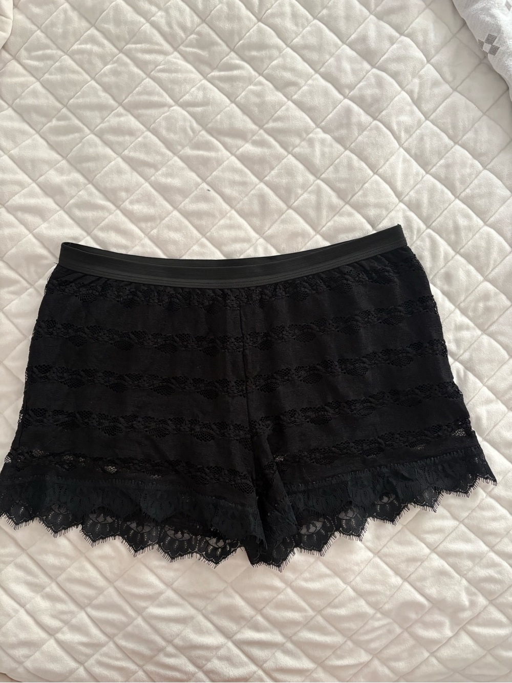 Lani Black Lace Shorts